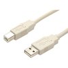 Startech.Com 3ft Beige A to B USB 2.0 Cable - M/M USBFAB_3